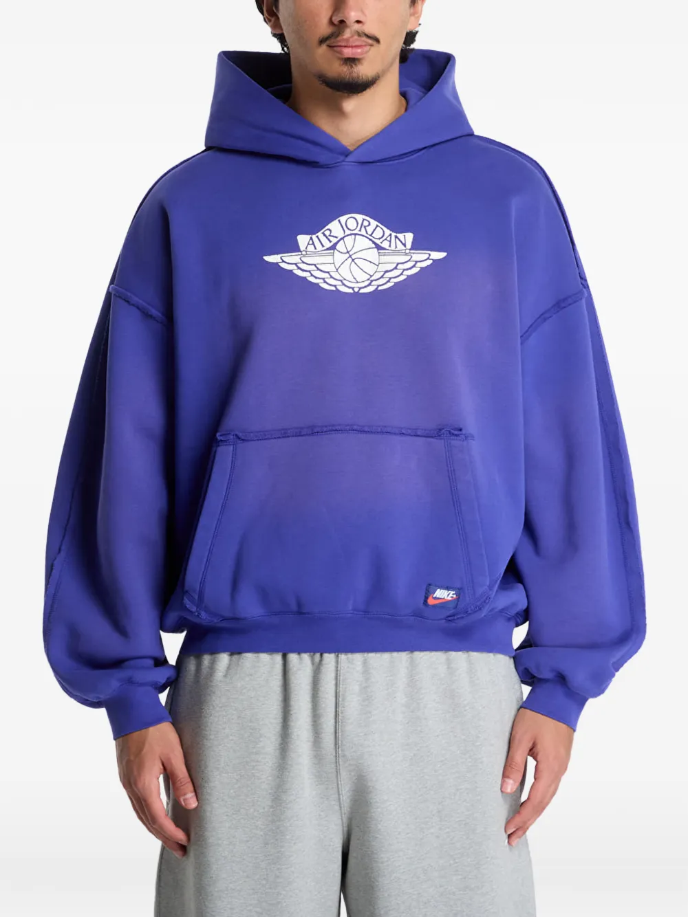 Jordan Flight Wings pullover hoodie Paars