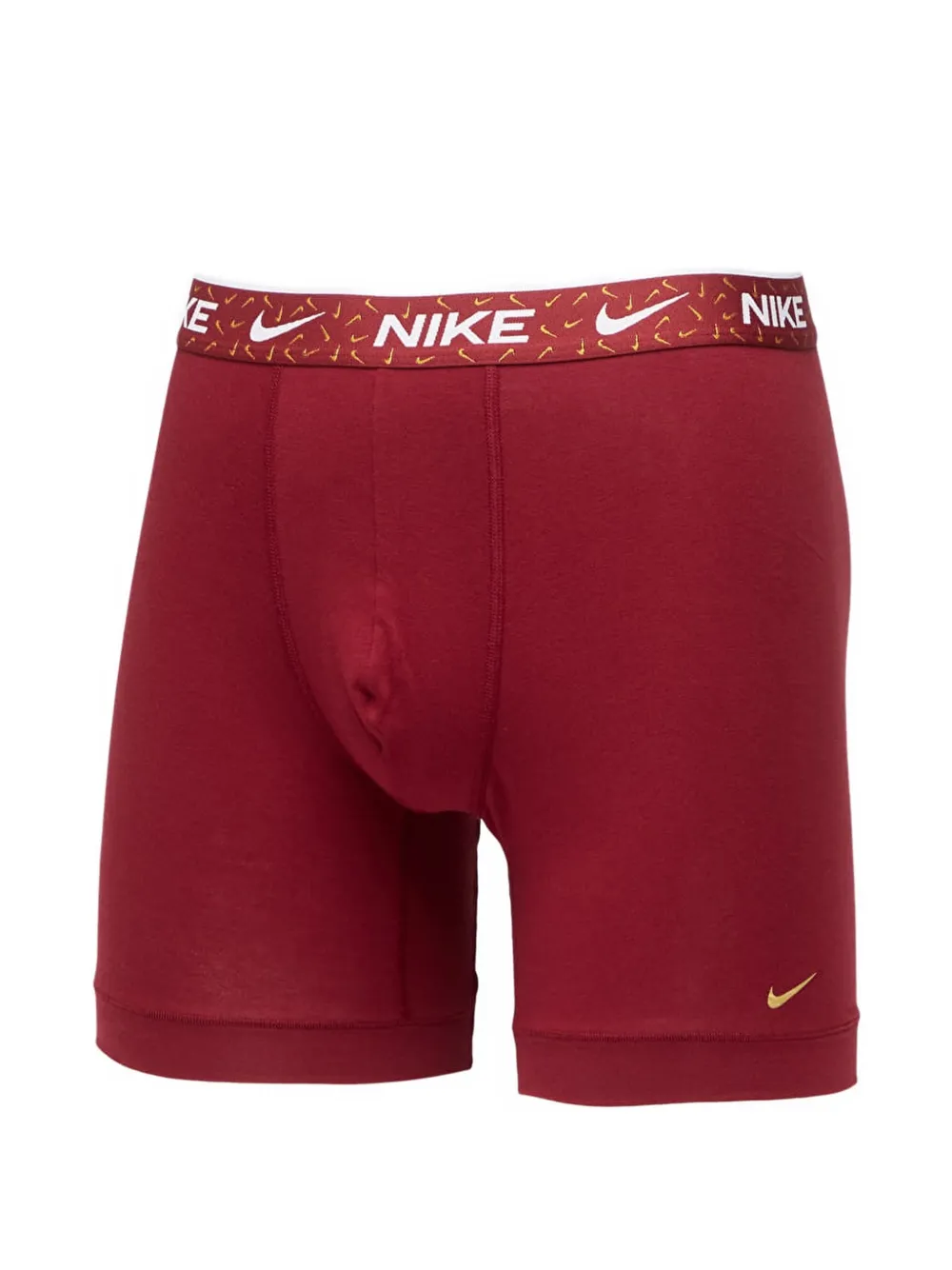 Nike logo-waistband boxer briefs (set of three) Rood