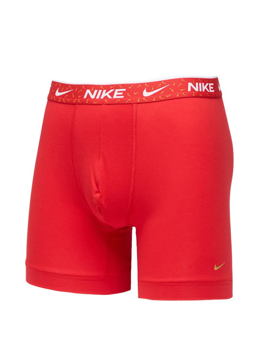 Nike logo-waistband boxer briefs (set of three) - Rosso