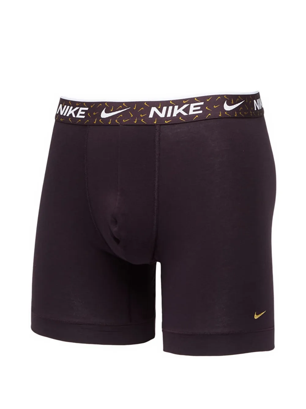 Nike logo-waistband boxer briefs (set of three) Rood