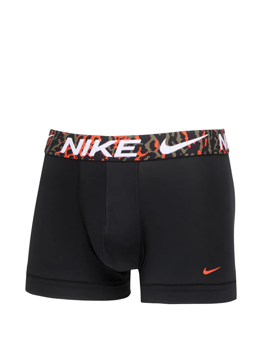 Nike logo-waistband boxers (set of three) Zwart
