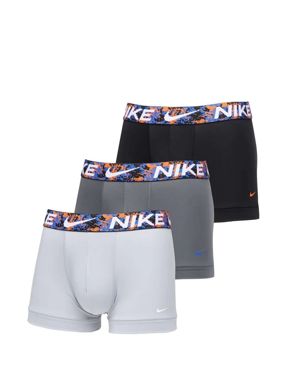 Nike Essential Micro logo-waistband boxers (set of three) - Grau