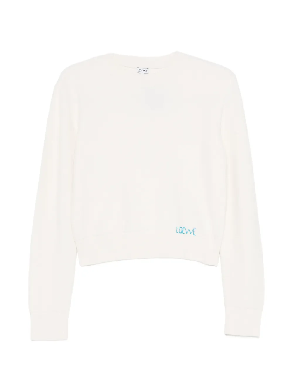 LOEWE sweater in wool Wit