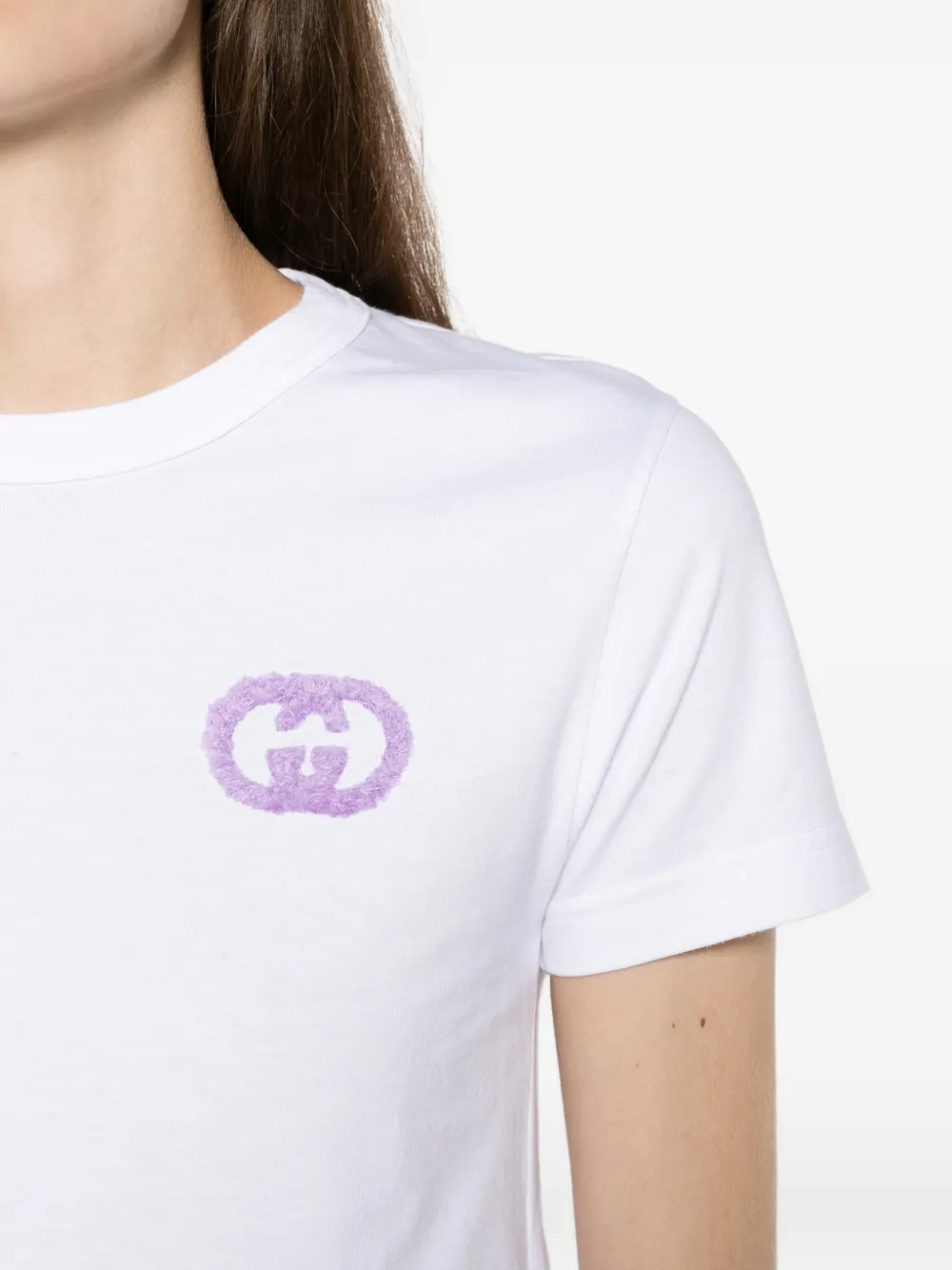 Gucci medium cotton jersey T-shirt Wit