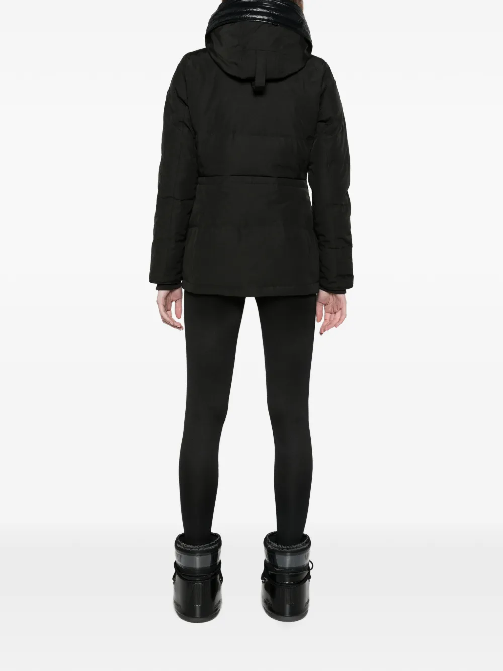 Canada Goose Chelsea parka black disc Zwart