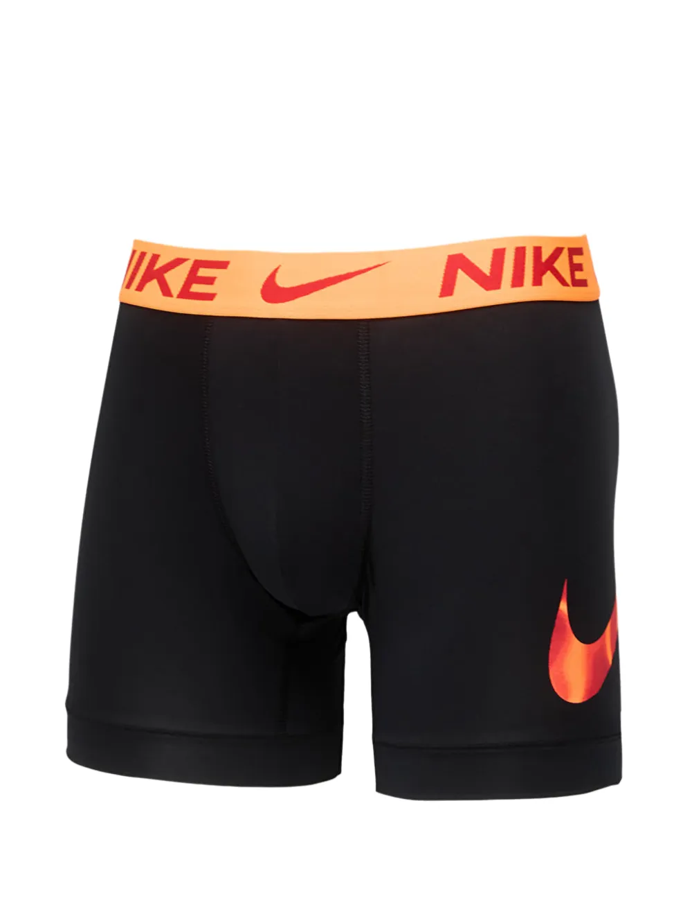 Nike logo-waistband boxer briefs (set of three) Zwart