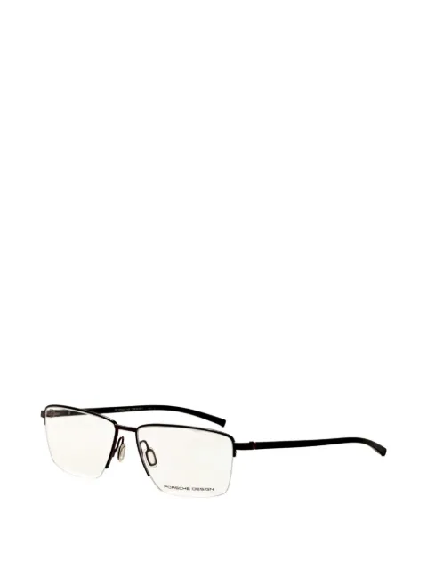 Porsche Design rectangle-frame glasses