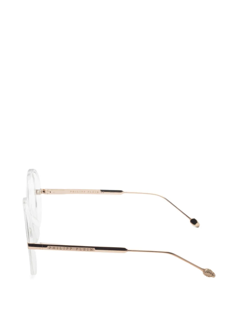 Philipp Plein Eyewear geometric-frame glasses Goud