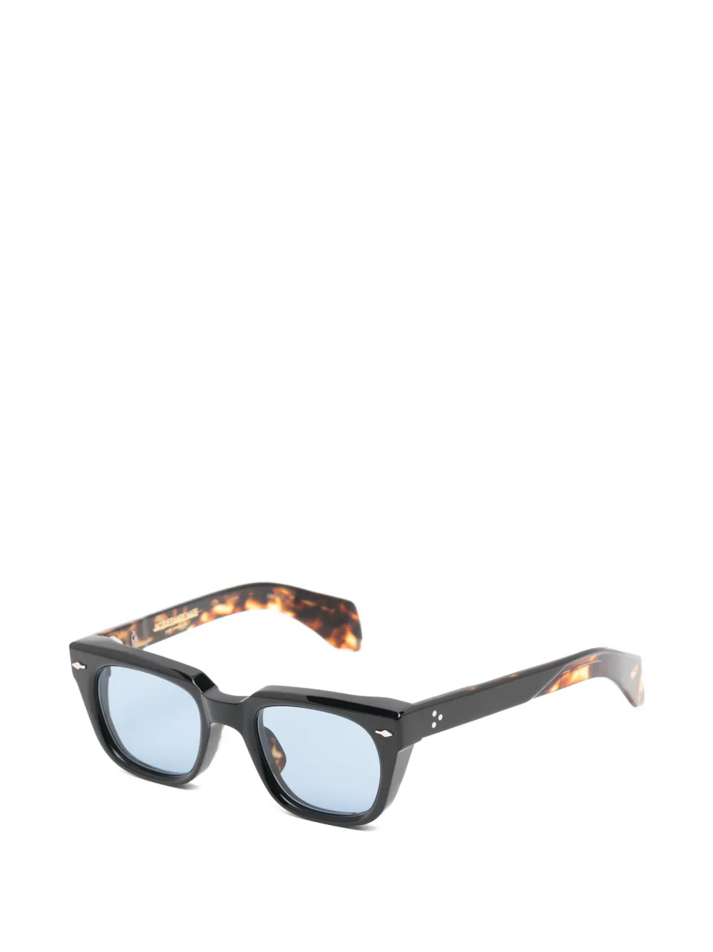 Jacques Marie Mage Hopper square-frame sunglasses Zwart