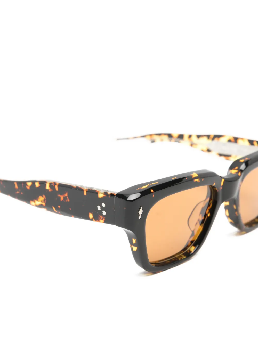 Jacques Marie Mage Fellini tortoiseshell-pattern sunglasses Bruin