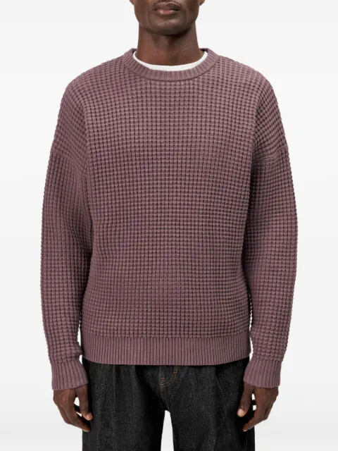 Drykorn Neelio waffle-knit crew-neck sweater