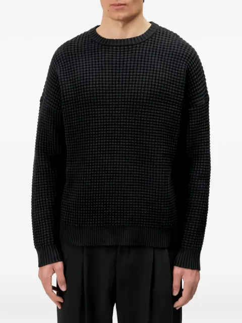 Drykorn Neelio waffle-knit crew-neck sweater