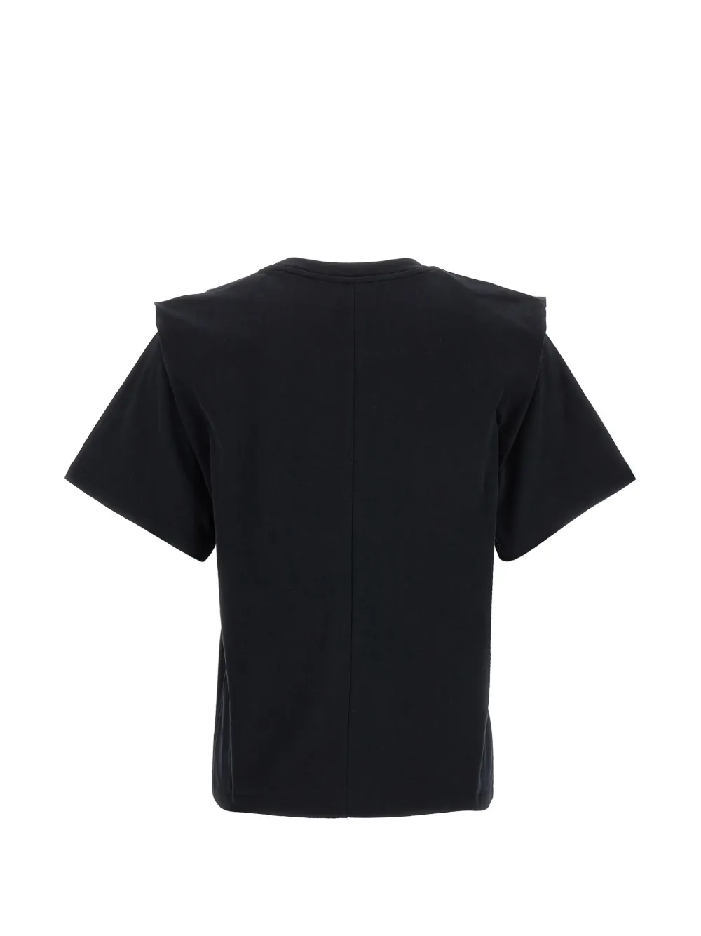 ISABEL MARANT Zelitos T-shirt met schoudervulling Zwart