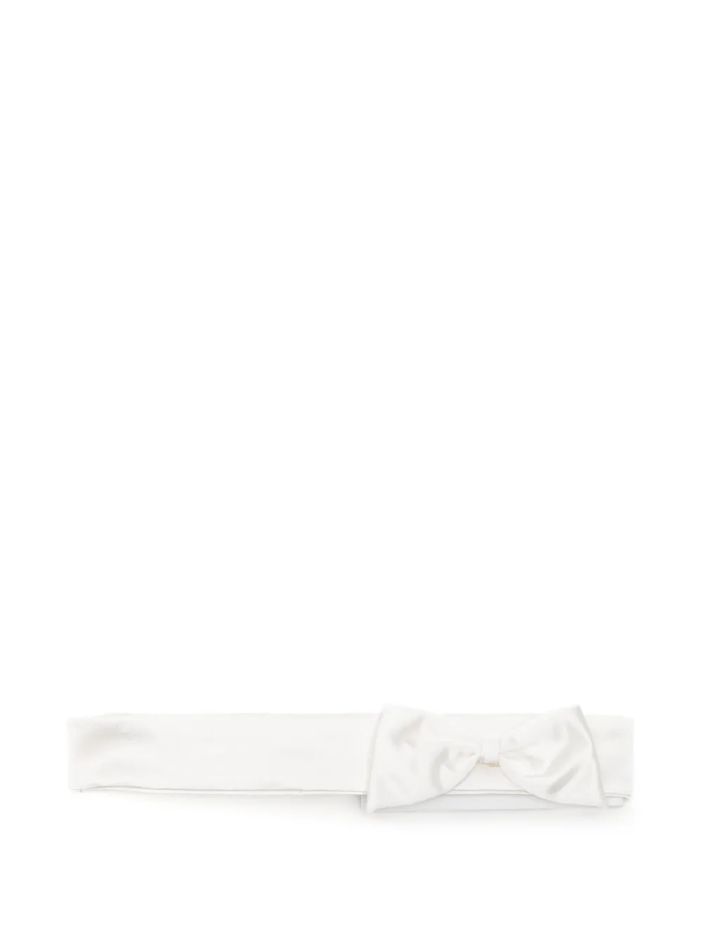 Monnalisa bow-detail headband Wit
