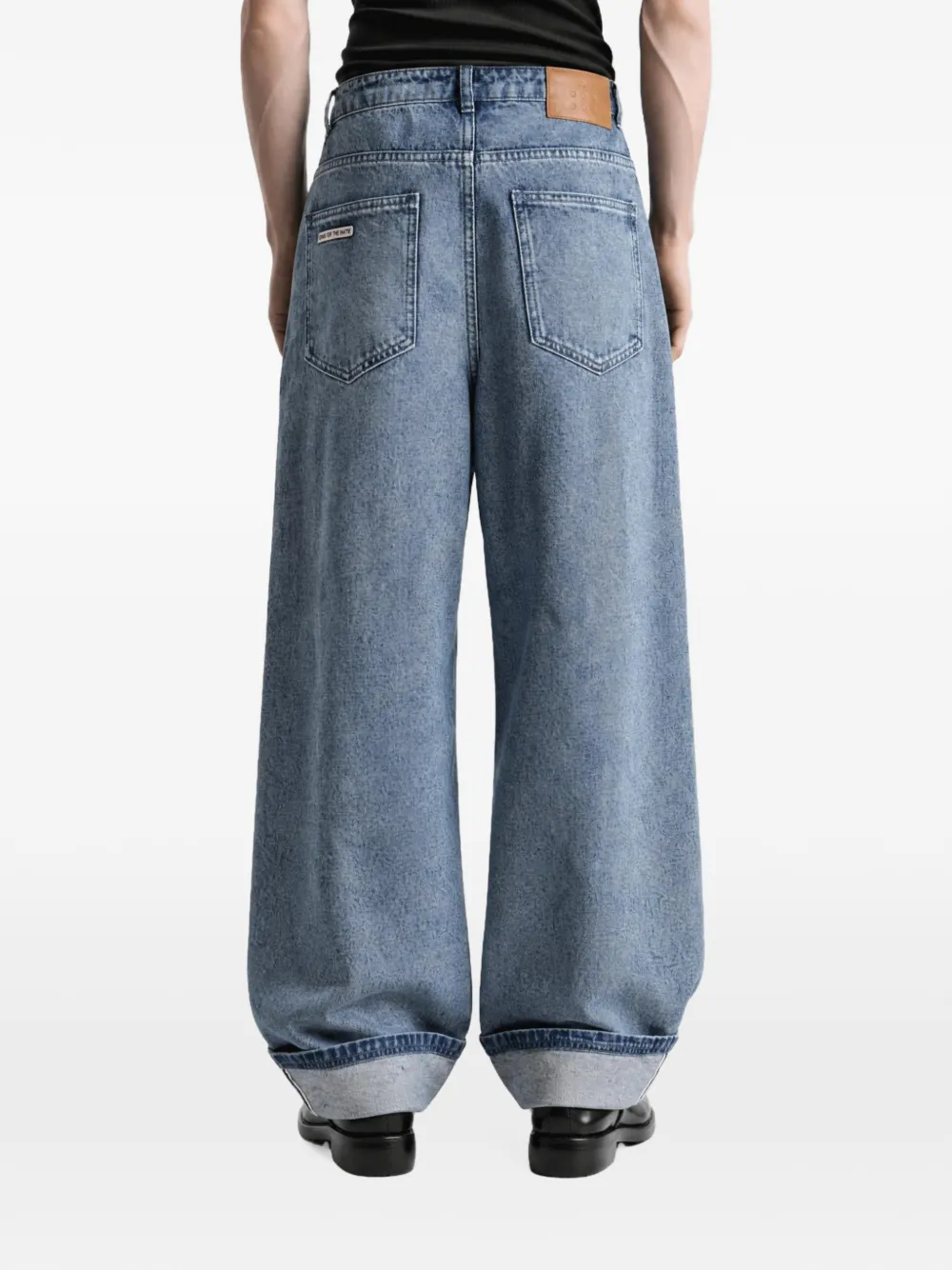 adidas Song for the Mute Adi008 denim pants Blauw