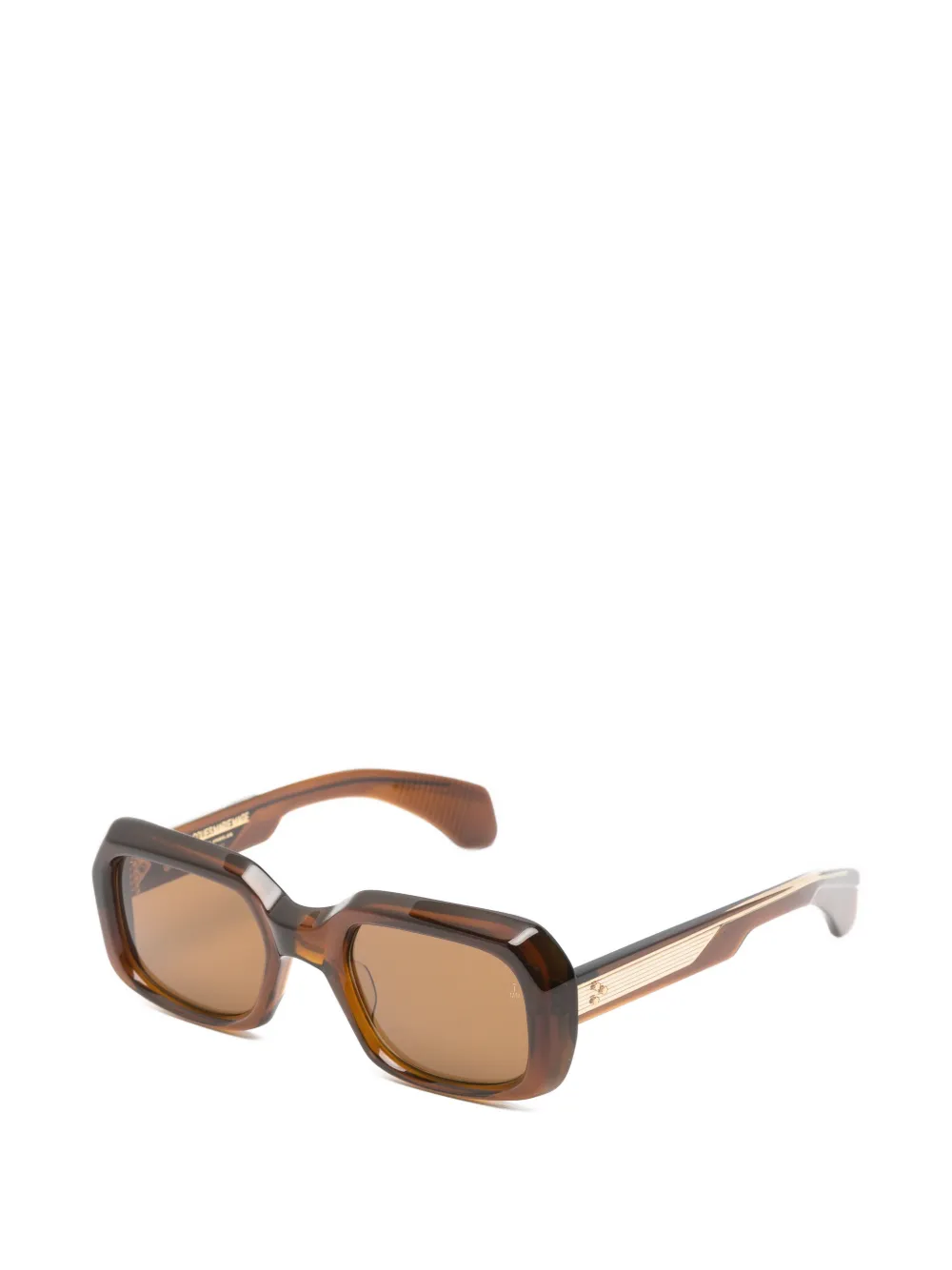 Jacques Marie Mage Aldo rectangle-frame sunglasses Bruin
