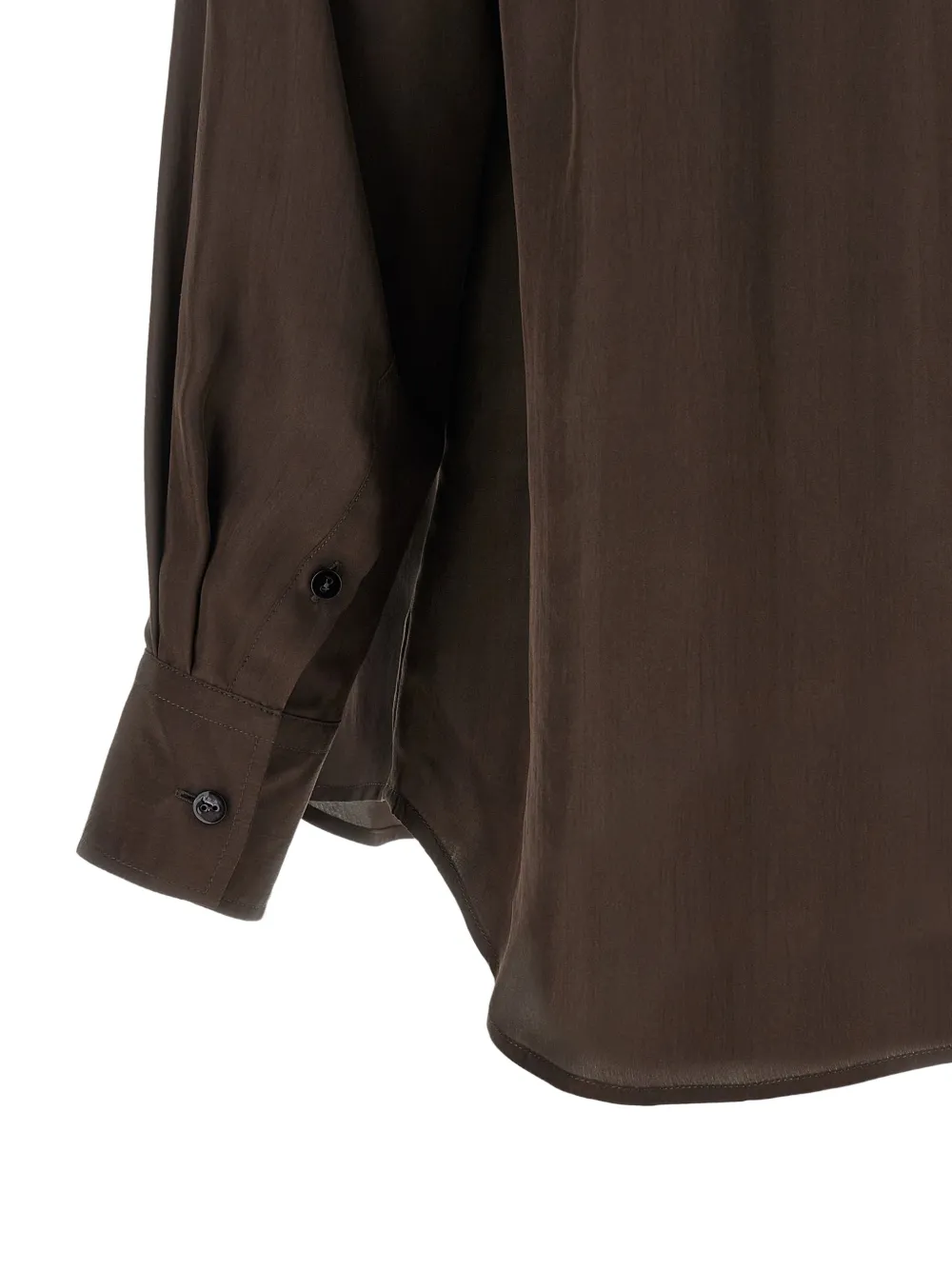 Xacus Frankie silk shirt Bruin