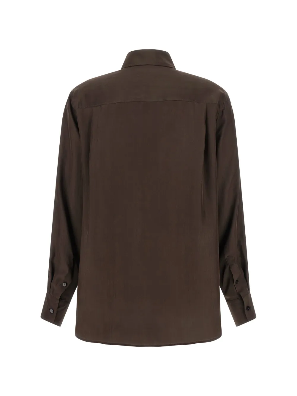 Xacus Frankie silk shirt Bruin