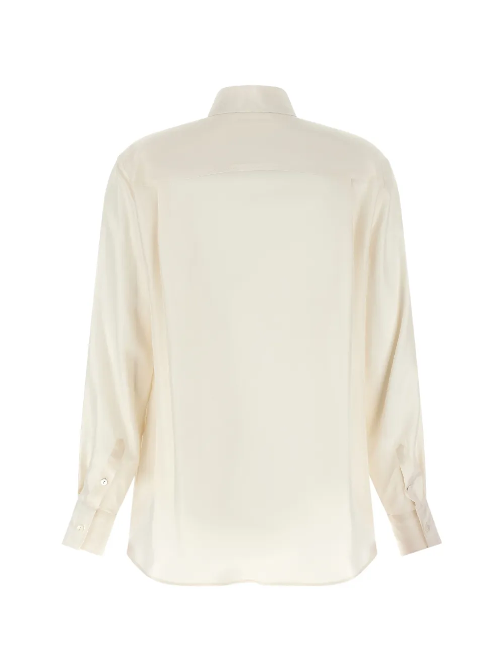 Xacus Frankie silk shirt Wit