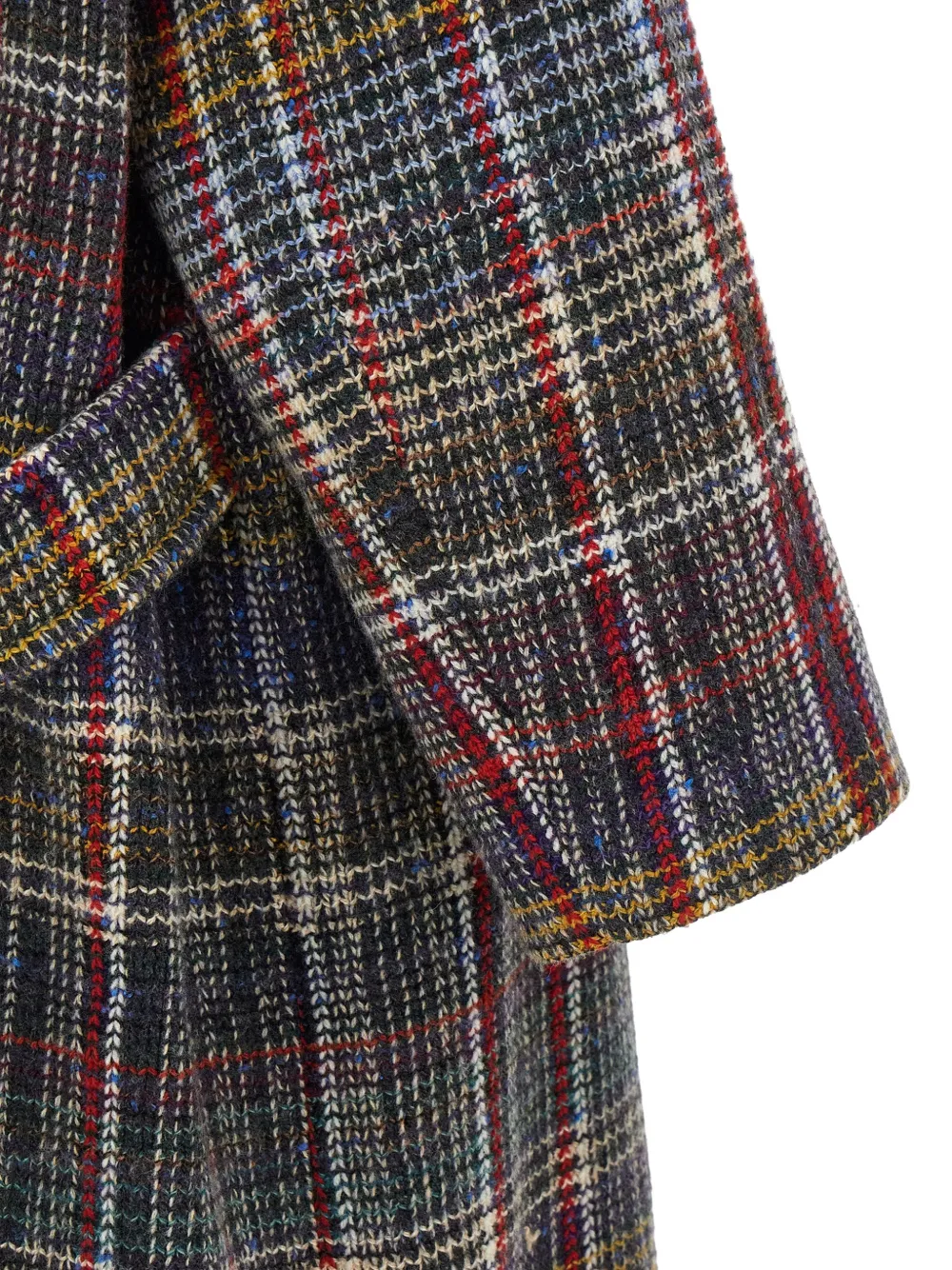Missoni oversized check coat Grijs
