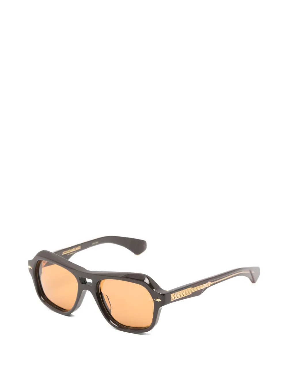 Jacques Marie Mage Tamerlis square-frame sunglasses Bruin