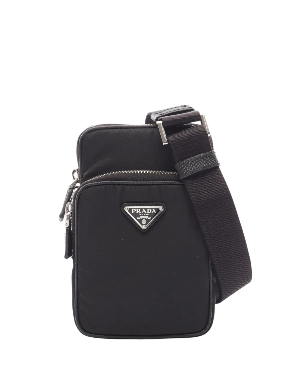 Prada Pre-Owned 2013-2026 Tessuto Phone Holder crossbody bag - Schwarz