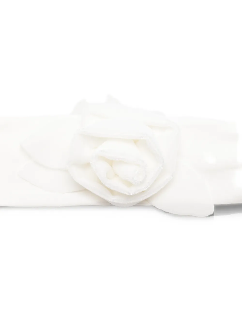 Monnalisa floral-detail headband Wit
