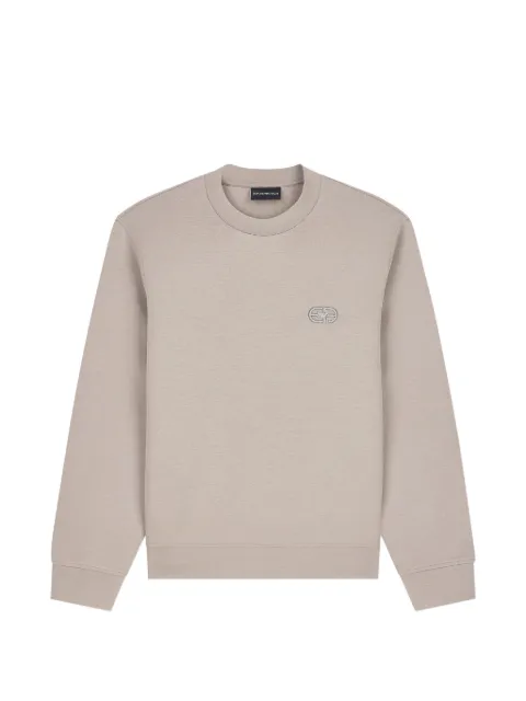 Emporio Armani sweatshirt essential in cotton double jersey