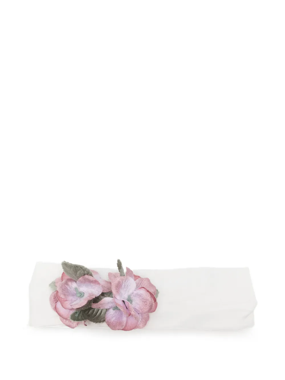 Monnalisa flower-embellished headband Wit