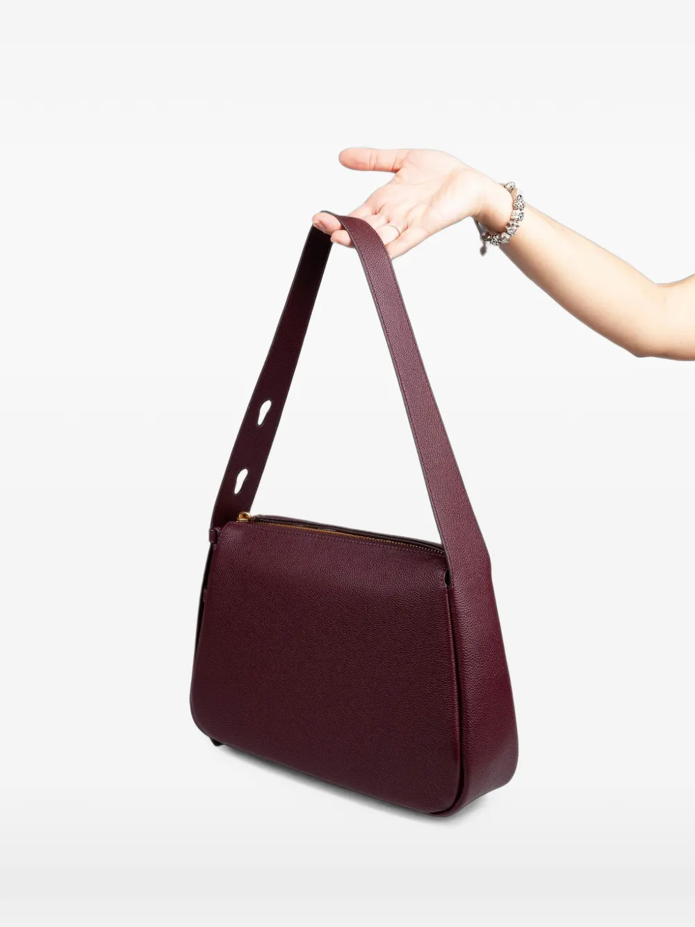 Tory Burch Romy leather shoulder bag Rood