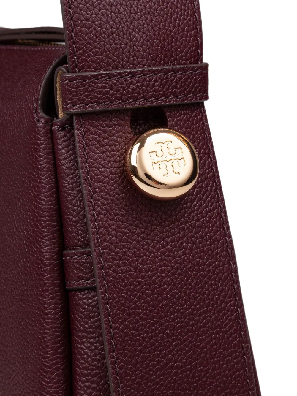Tory Burch Romy leather shoulder bag Rood