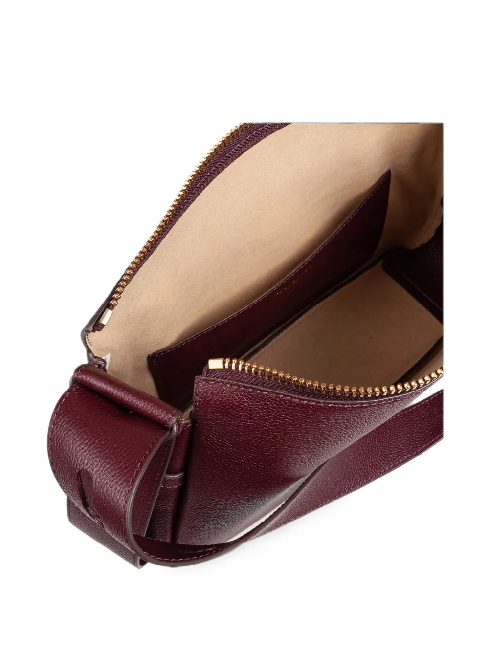 Tory Burch Romy leather shoulder bag Rood
