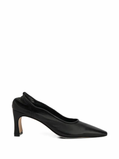 BY FAR Carre 89 heeled pumps