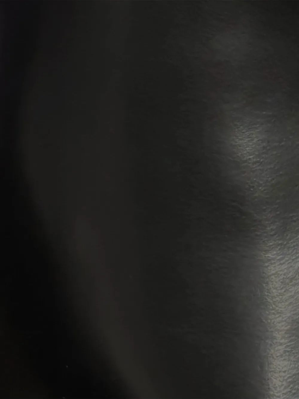 BY FAR Katina leather belt Zwart