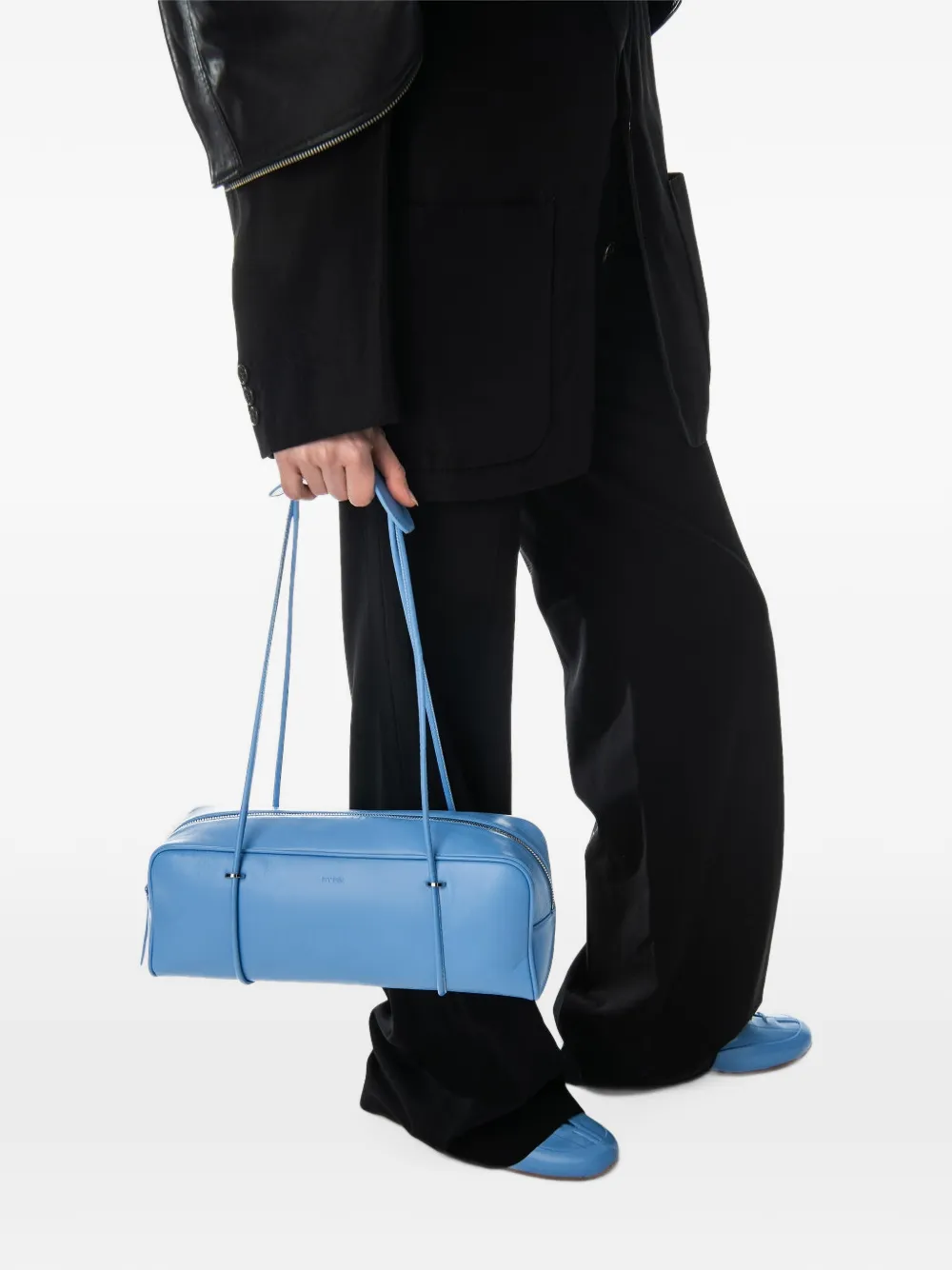 BY FAR Kimberly East-West bag Blauw