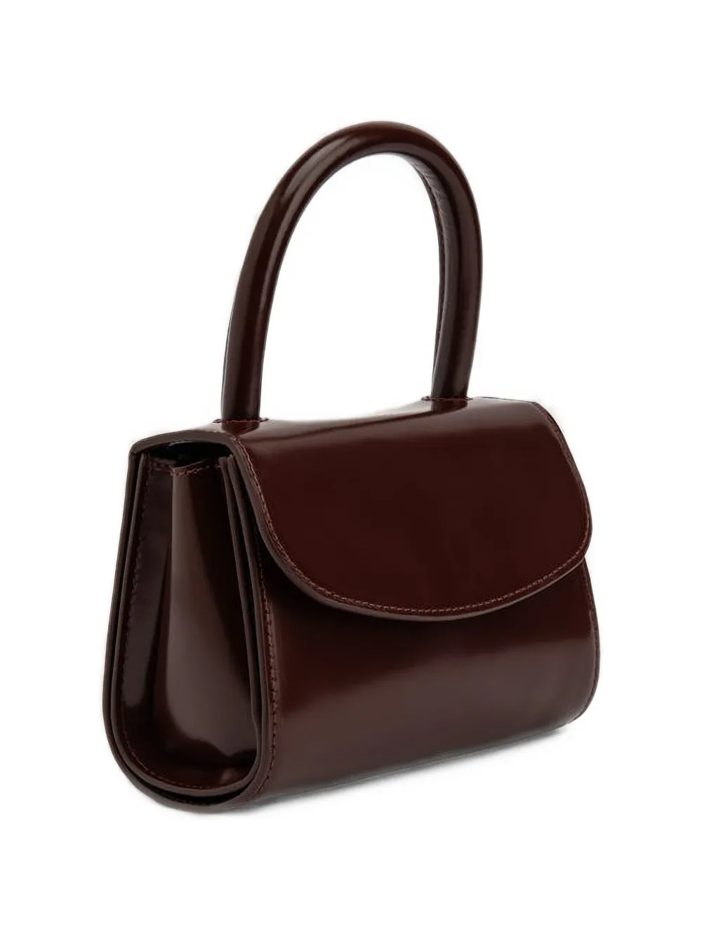 BY FAR Mini 2.0 leather mini bag Rood