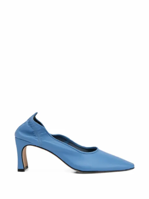 BY FAR Carre 89 heeled pumps