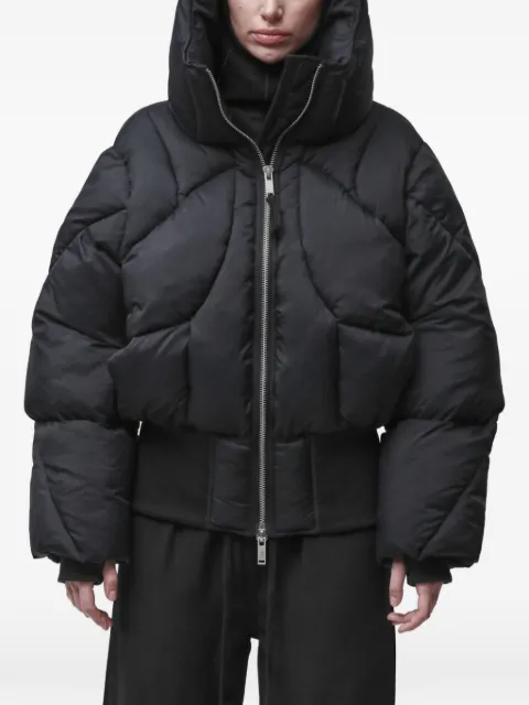 Thom Krom quilted hooded jacket