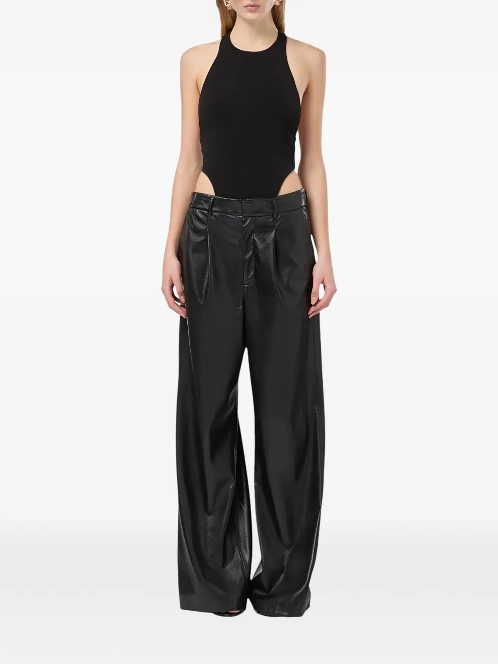 THE ANDAMANE Sasha loose-fit trousers Zwart