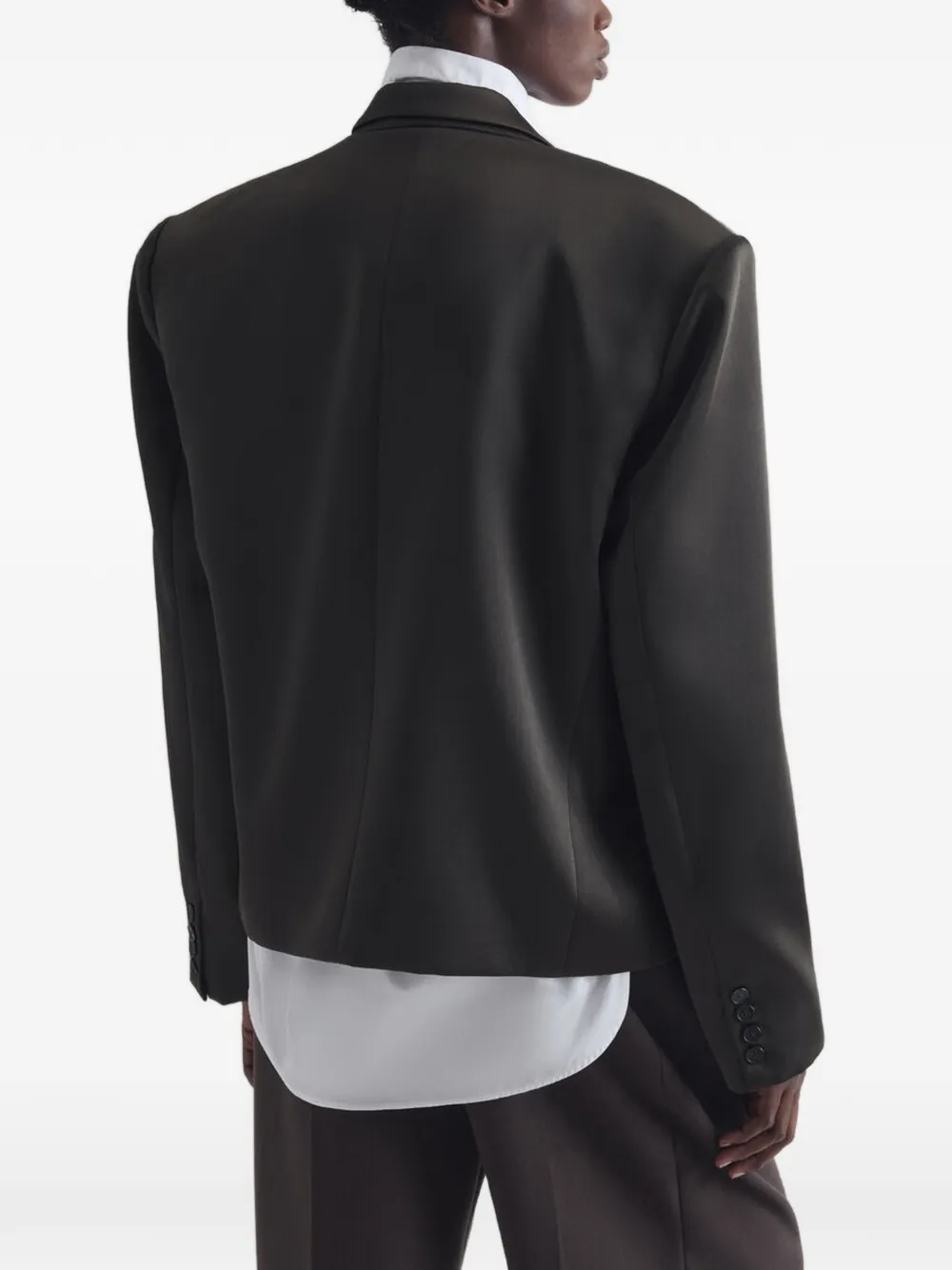 IRO Again double-breasted blazer Grijs