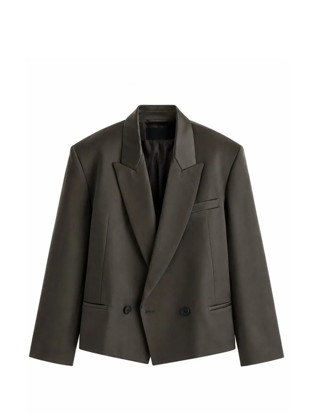 IRO Again double-breasted blazer - Grau