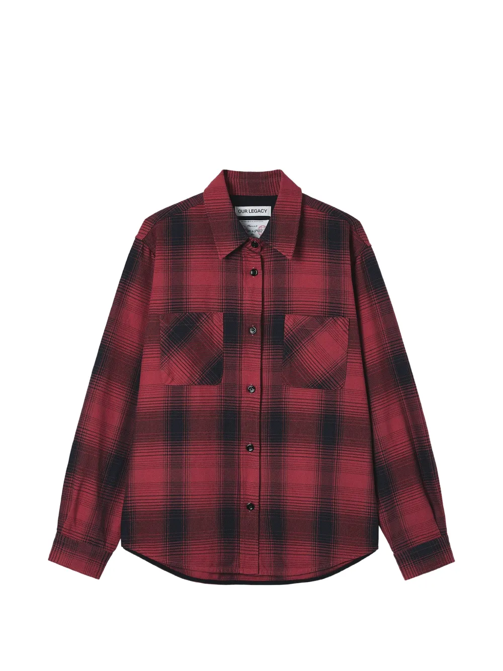 OUR LEGACY Whoppin shirt Rood