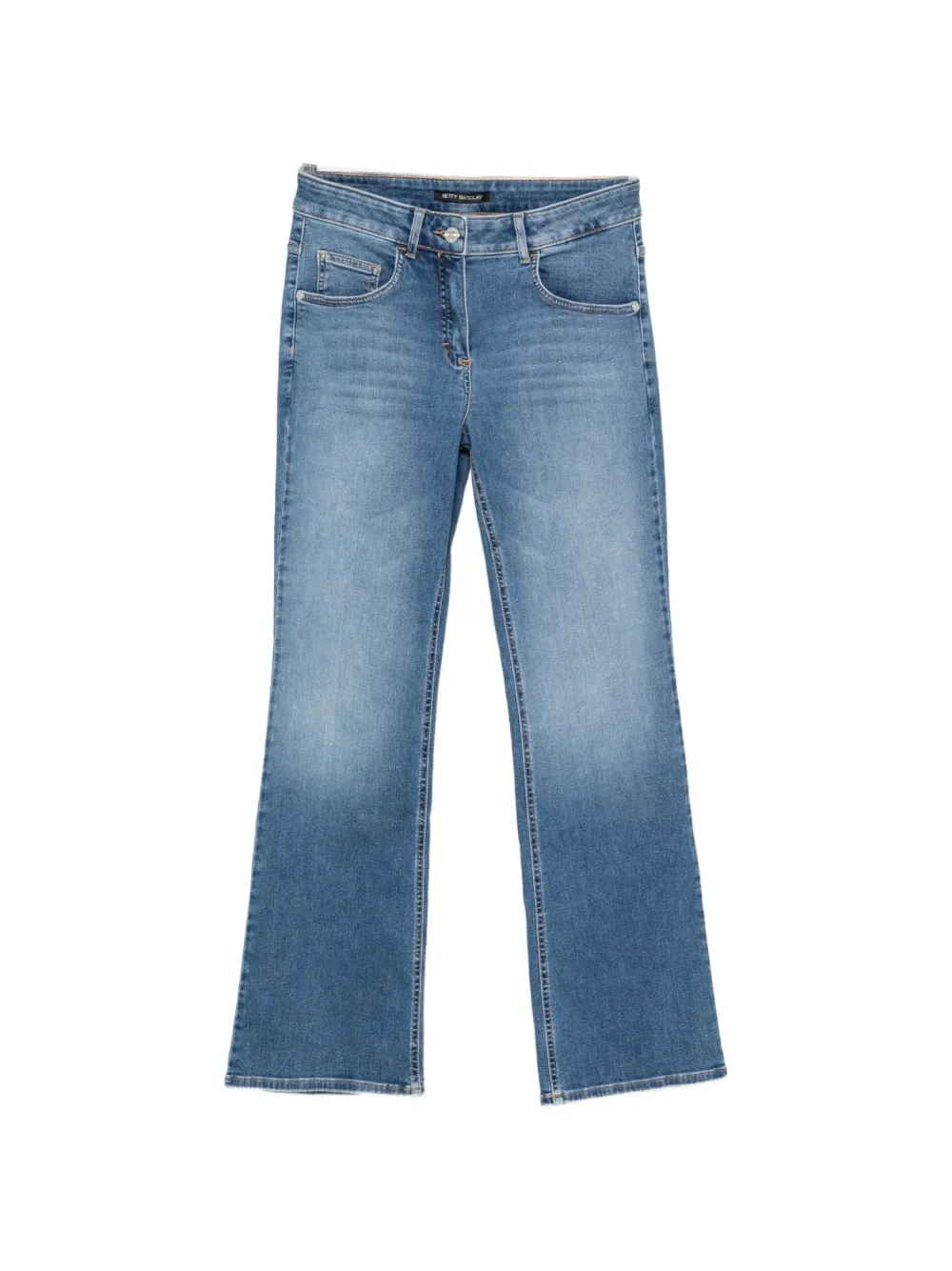 BETTY & CO faded-effect jeans - Blu