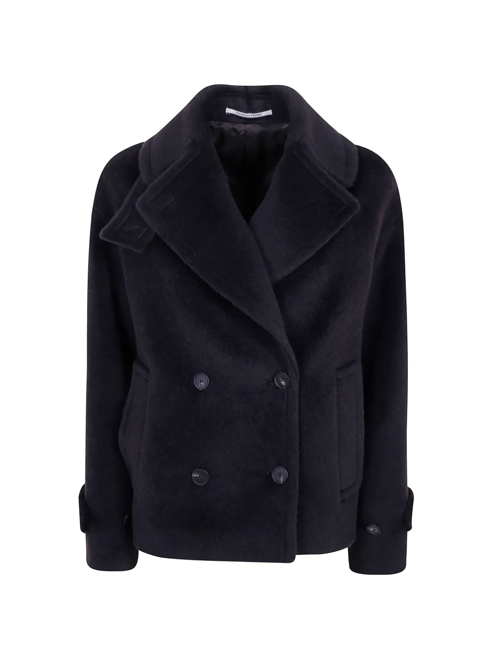 Tagliatore Sheila double-breasted peacoat - Braun