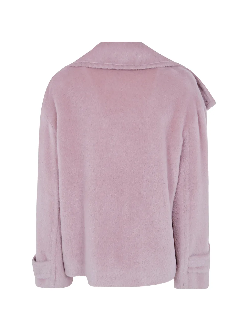Tagliatore double-breasted alpaca jacket Roze