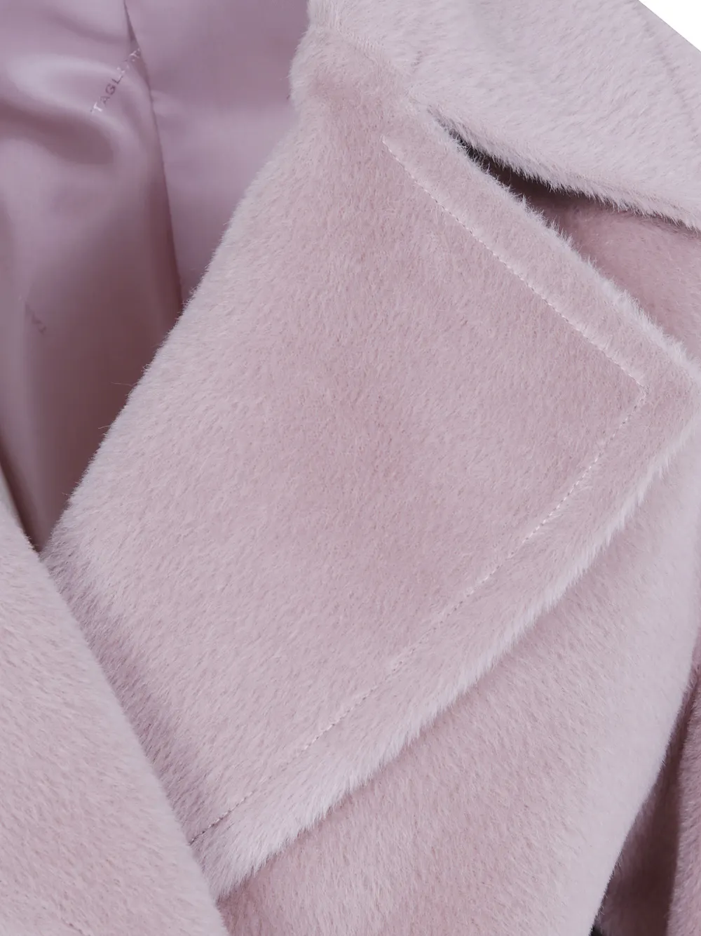 Tagliatore double-breasted alpaca jacket Roze