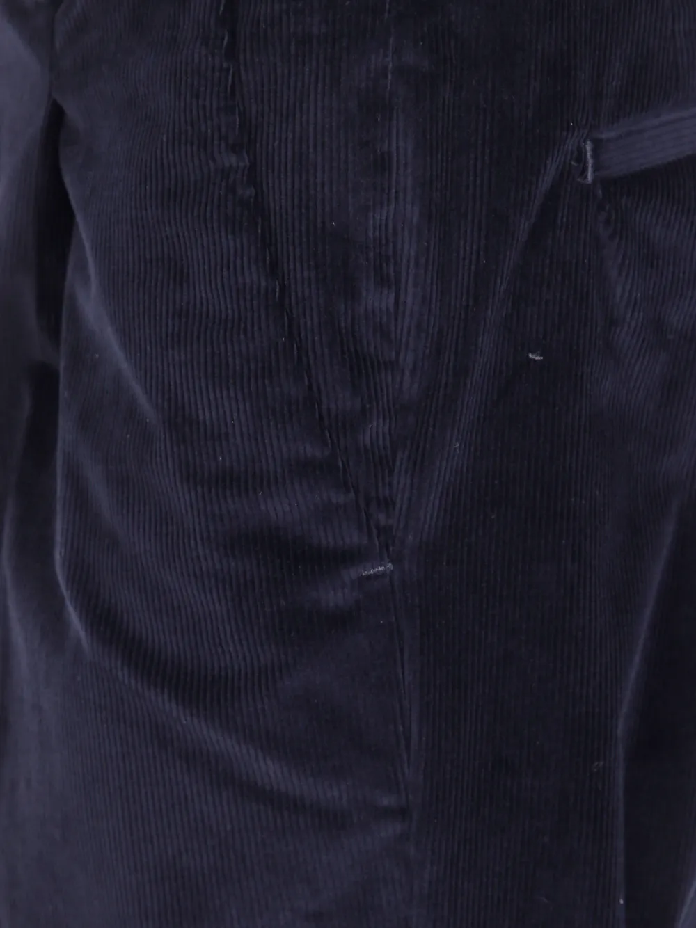 PT Torino pleated corduroy trousers Blauw