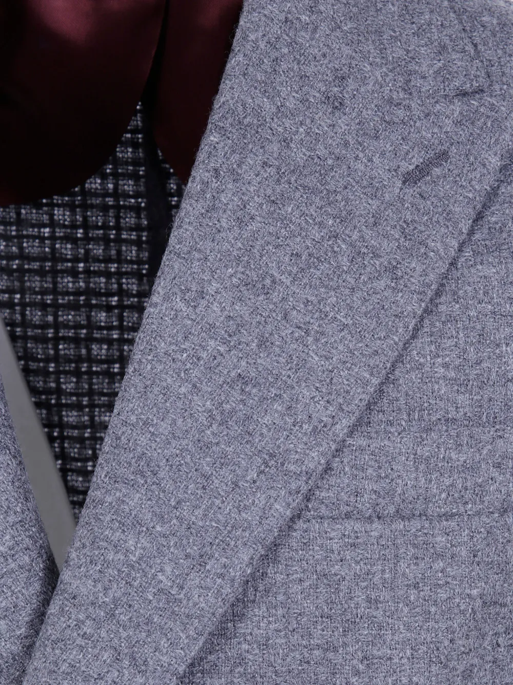 Barba double-breasted blazer Grijs