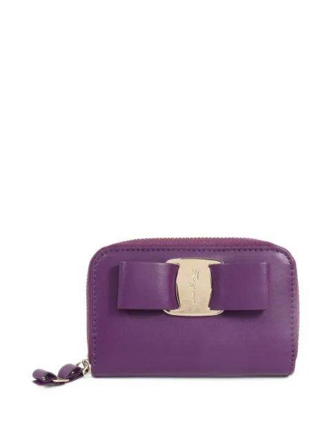 Ferragamo Pre-Owned Vara bow-detail coin purse