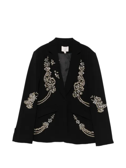 Cinq A Sept crystal-embellished blazer
